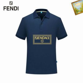 Picture of Fendi Polo Shirt Short _SKUFendiS-3XL25tx0120200